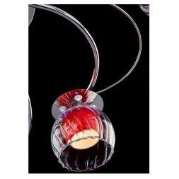 Люстра Eurosvet 0185/11 хром/бело-синий