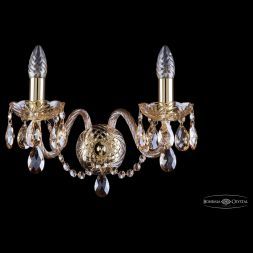 Бра Bohemia Ivele Crystal 1402B/2/160/G/M721