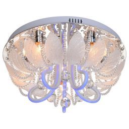 Люстра ЭкономСвет 55241/5CR RC RGBLED (EKONOMSVET 55241/5CR RC RGBLED)