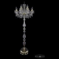 Торшер Bohemia Ivele Crystal 1403T1/8+4/195-165/G