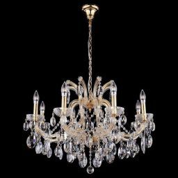 Подвесная люстра Crystal Lux HOLLYWOOD SP8 GOLD (CRYSTAL-LUX HOLLYWOOD SP8 GOLD) Подвесная люстра Crystal Lux HOLLYWOOD SP8 GOLD (CRYSTAL-LUX HOLLYWOOD SP8 GOLD)