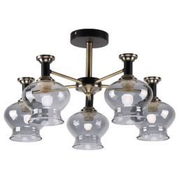 Люстра 10042/5AB+BK GR ЭкономСвет (EKONOMSVET 10042/5AB+BK GR) Люстра 10042/5AB+BK GR ЭкономСвет (EKONOMSVET 10042/5AB+BK GR)