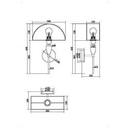 Бра Maytoni Z034WL-01BS Prima