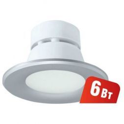 Светодиодный светильник Navigator 94 834 NDL-P1-6W-840-SL-LED