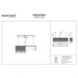 Подвесная люстра Maytoni Empress DIA002PL-07CH