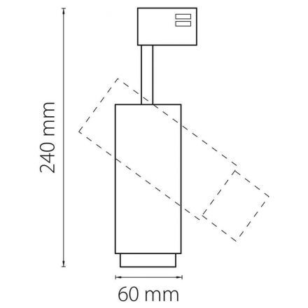 Трековый светодиодный светильник Lightstar 215436