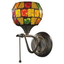 Светильник настенный Odeon Light 2094/1W VELUTE коричневый (ODEON 2094/1W)
