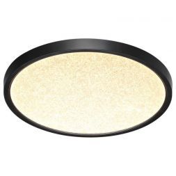 Настенно-потолочный светодиодный светильник Сонекс Mitra Omega Black 7662/24L