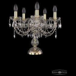 Настольная лампа Bohemia Ivele Crystal 1406L/5/141-39/G