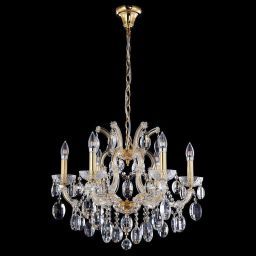 Подвесная люстра Crystal Lux HOLLYWOOD SP6 GOLD (CRYSTAL-LUX HOLLYWOOD SP6 GOLD)