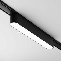 Трековый светодиодный светильник Maytoni Basis TR080-1-12W4K-B