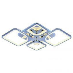 Потолочный светодиодный светильник 8057/2+2 CHR 112W+8W RGB хром Profit Light