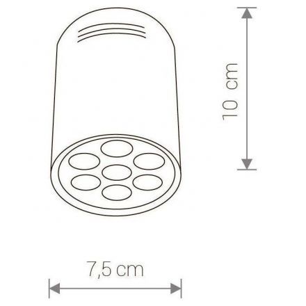 Накладной светильник Nowodvorski Shop Led 5945