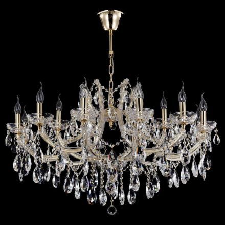 Подвесная люстра Maytoni Erna DIA880-PL-18-G