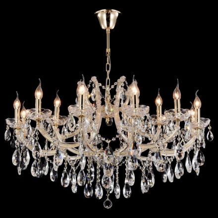 Подвесная люстра Maytoni Erna DIA880-PL-18-G