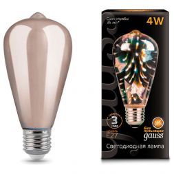 Лампа Gauss 147802404 LED 3D-Butterfly E27 4W