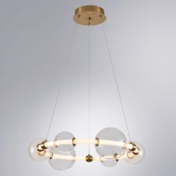 Подвесной светодиодный светильник Arte Lamp A2780LM-30PB Crocus