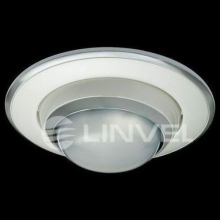 Светильник встраиваемый Linvel 301 PS/N R-39 E14 жемч.сереб/никель