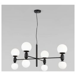 Потолочный светильник Eurosvet 30182/8 черный (EUROSVET 30182/8 черный)