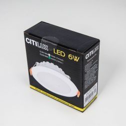 Встраиваемый светодиодный светильник Citilux CLD5106N