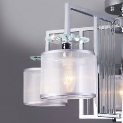 Люстра Eurosvet 60123/5 хром Smart (60108/5) Умный дом