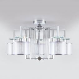 Люстра Eurosvet 60123/5 хром Smart (60108/5) Умный дом