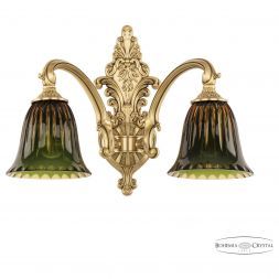 Бра 7209B15/2/175 FP P2 D Amber-Green/H-1k Bohemia Ivele Crystal