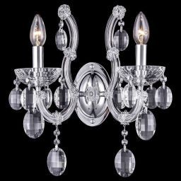 Бра Crystal Lux HOLLYWOOD AP2 CHROME (CRYSTAL-LUX HOLLYWOOD AP2 CHROME) Бра Crystal Lux HOLLYWOOD AP2 CHROME (CRYSTAL-LUX HOLLYWOOD AP2 CHROME)