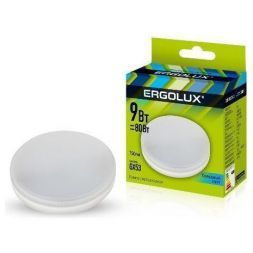 Светодиодная лампа Ergolux LED-GX53-9W-GX53-6K