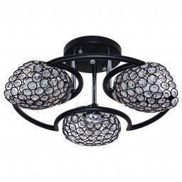 Люстра ЭкономСвет 33916/3BK+CR BK+CL (EKONOMSVET 33916/3BK+CR BK+CL)