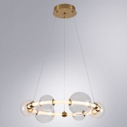 Подвесной светодиодный светильник Arte Lamp A2780LM-40PB Crocus