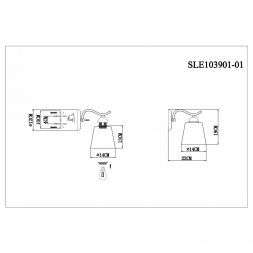 Светильник настенный Evoluce SLE103901-01 LIADA
