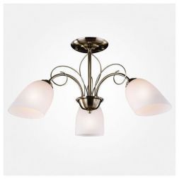 Люстра потолочная Eurosvet 30107/3 античная бронза