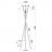 Торшер Maytoni MOD006FL-01B Bastone