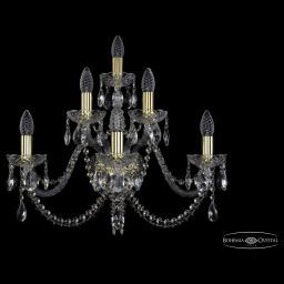 Бра Bohemia Ivele Crystal 1402B/3+2+1/240/G (BOHEMIA 1402B/3+2+1/240/G)