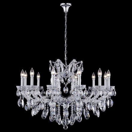 Подвесная люстра Crystal Lux HOLLYWOOD SP12 CHROME