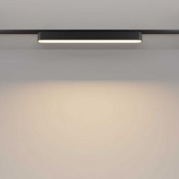 Трековый светодиодный светильник Maytoni Basis TR080-1-18W3K-B
