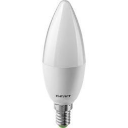 Светодиодная лампа свеча ОНЛАЙТ 61 957 OLL-C37-10-230-4K-E14-FR