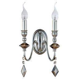 Бра Crystal Lux MERCEDES AP2 CHROME/SMOKE (CRYSTAL-LUX MERCEDES AP2 CHROME/SMOKE)