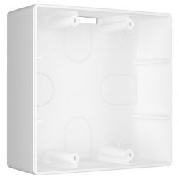 Коробка накладного монтажа для силовой розетки (белый) Werkel W1199201