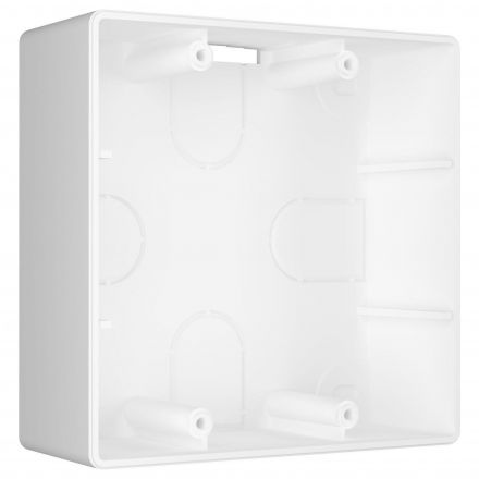 Коробка накладного монтажа для силовой розетки (белый) Werkel W1199201