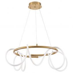 Подвесной светодиодный светильник Arte Lamp A2850LM-75PB Klimt