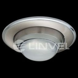 Светильник встраиваемый Linvel 301 SN/N R-39 E14 титан/хром