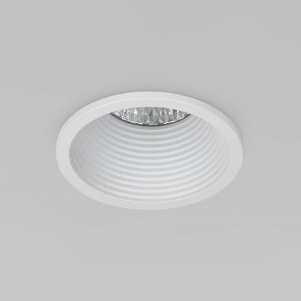 Встраиваемый светодиодный светильник белый 25028/LED Elektrostandard