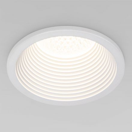 Встраиваемый светодиодный светильник белый 25028/LED Elektrostandard