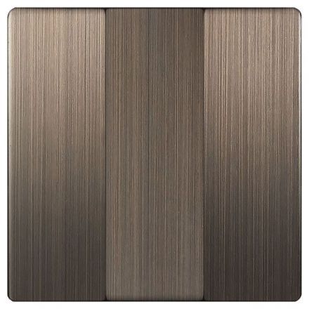 Клавиши для выключателя 3-клавишного Werkel W1139012 бронза (WL12-SW-3G-CP)