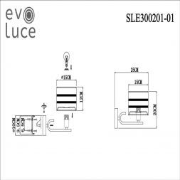 Бра Evoluce SLE300201-01