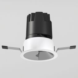 Потолочный светодиодный светильник 10W 3000K белый/хром Elektrostandard 25090/LED