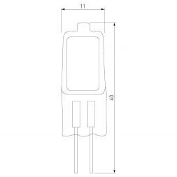 Галогенная лампа Elektrostandard G4 220V35W (BХ105)