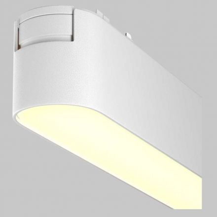 Трековый светодиодный светильник Maytoni Basis TR080-1-18W3K-W